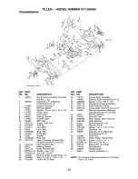 Preview for 43 page of Craftsman 917.294250 Owner'S Manual