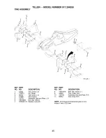 Preview for 45 page of Craftsman 917.294250 Owner'S Manual