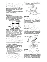 Preview for 14 page of Craftsman 917.294251 Owner'S Manual