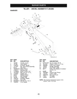 Предварительный просмотр 42 страницы Craftsman 917.294260 Owner'S Manual