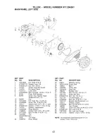 Preview for 43 page of Craftsman 917.294261 Owner'S Manual