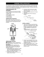 Предварительный просмотр 6 страницы Craftsman 917.296030 Owner'S Manual