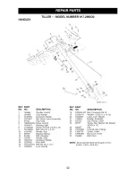 Предварительный просмотр 42 страницы Craftsman 917.296030 Owner'S Manual