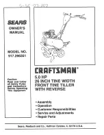 Craftsman 917.296351 Owner'S Manual preview