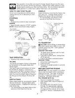 Preview for 8 page of Craftsman 917.297011 Owner'S Manual