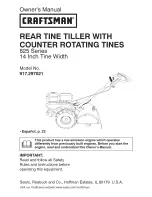 Craftsman 917.297021 Owner'S Manual preview