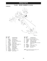 Предварительный просмотр 42 страницы Craftsman 917.297030 Owner'S Manual