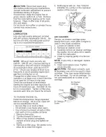 Preview for 14 page of Craftsman 917.297120 Owner'S Manual