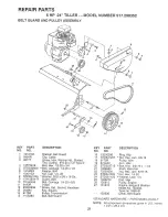 Предварительный просмотр 21 страницы Craftsman 917.298352 Owner'S Manual