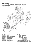 Preview for 23 page of Craftsman 917.298560 Owner'S Manual