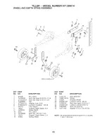 Preview for 40 page of Craftsman 917.299014 Owner'S Manual