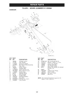 Предварительный просмотр 42 страницы Craftsman 917.299020 Owner'S Manual