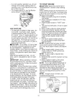 Preview for 11 page of Craftsman 917.299083 Owner'S Manual