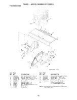 Предварительный просмотр 42 страницы Craftsman 917.29921 Owner'S Manual