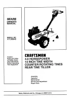 Craftsman 917.299642 Owner'S Manual preview