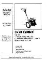 Craftsman 917.299691 Owner'S Manual preview