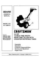 Preview for 1 page of Craftsman 917-299751 Owner'S Manual