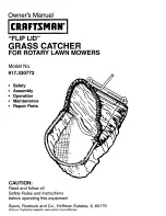 Preview for 1 page of Craftsman 917.330772 Owner'S Manual