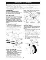 Preview for 17 page of Craftsman 917.370692 Owner'S Manual