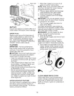 Предварительный просмотр 16 страницы Craftsman 917.370693 Owner'S Manual