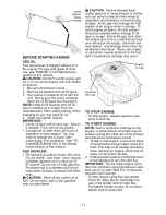 Предварительный просмотр 11 страницы Craftsman 917.370733 Owner'S Manual