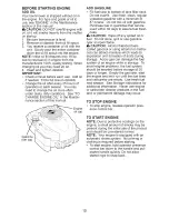 Preview for 10 page of Craftsman 917.370751 Owner'S Manual