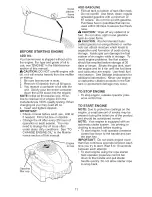 Предварительный просмотр 11 страницы Craftsman 917.370770 Owner'S Manual