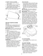 Preview for 10 page of Craftsman 917.370910 Owner'S Manual