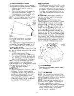 Preview for 11 page of Craftsman 917.370923 Owner'S Manual