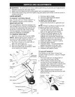 Предварительный просмотр 17 страницы Craftsman 917.370928 Owner'S Manual