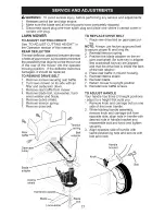 Preview for 17 page of Craftsman 917.371040 Owner'S Manual