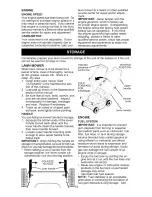 Preview for 14 page of Craftsman 917.371340 Owner'S Manual