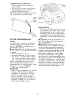 Preview for 10 page of Craftsman 917.371622 Owner'S Manual