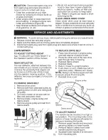 Предварительный просмотр 15 страницы Craftsman 917.371624 Owner'S Manual