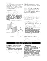 Предварительный просмотр 15 страницы Craftsman 917.371720 Owner'S Manual