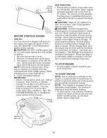 Preview for 10 page of Craftsman 917.371830 Owner'S Manual