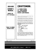 Предварительный просмотр 28 страницы Craftsman 917.372282 Owner'S Manual