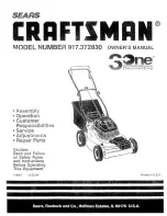 Craftsman 917.37283 Owner'S Manual preview