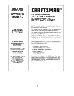 Preview for 28 page of Craftsman 917.372852 Owner'S Manual