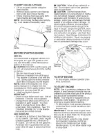 Preview for 11 page of Craftsman 917.374060 Owner'S Manual