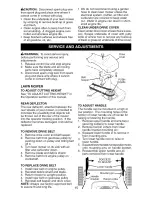 Preview for 15 page of Craftsman 917.375351 Owner'S Manual