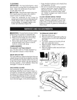 Предварительный просмотр 14 страницы Craftsman 917.375630 Owner'S Manual