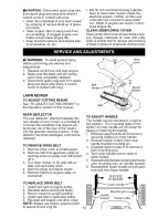 Preview for 14 page of Craftsman 917.376050 Owner'S Manual