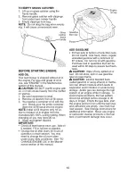 Preview for 10 page of Craftsman 917.376165 Owner'S Manual