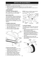 Preview for 16 page of Craftsman 917.376544 Owner'S Manual