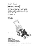 Craftsman 917.376677 Owner'S Manual preview