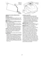 Предварительный просмотр 27 страницы Craftsman 917.376722 Owner'S Manual