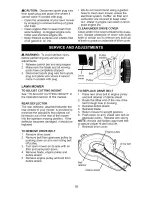 Preview for 16 page of Craftsman 917.376742 Owner'S Manual