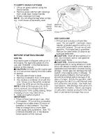 Preview for 10 page of Craftsman 917.376805 Owner'S Manual