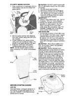 Предварительный просмотр 10 страницы Craftsman 917.377110 Owner'S Manual